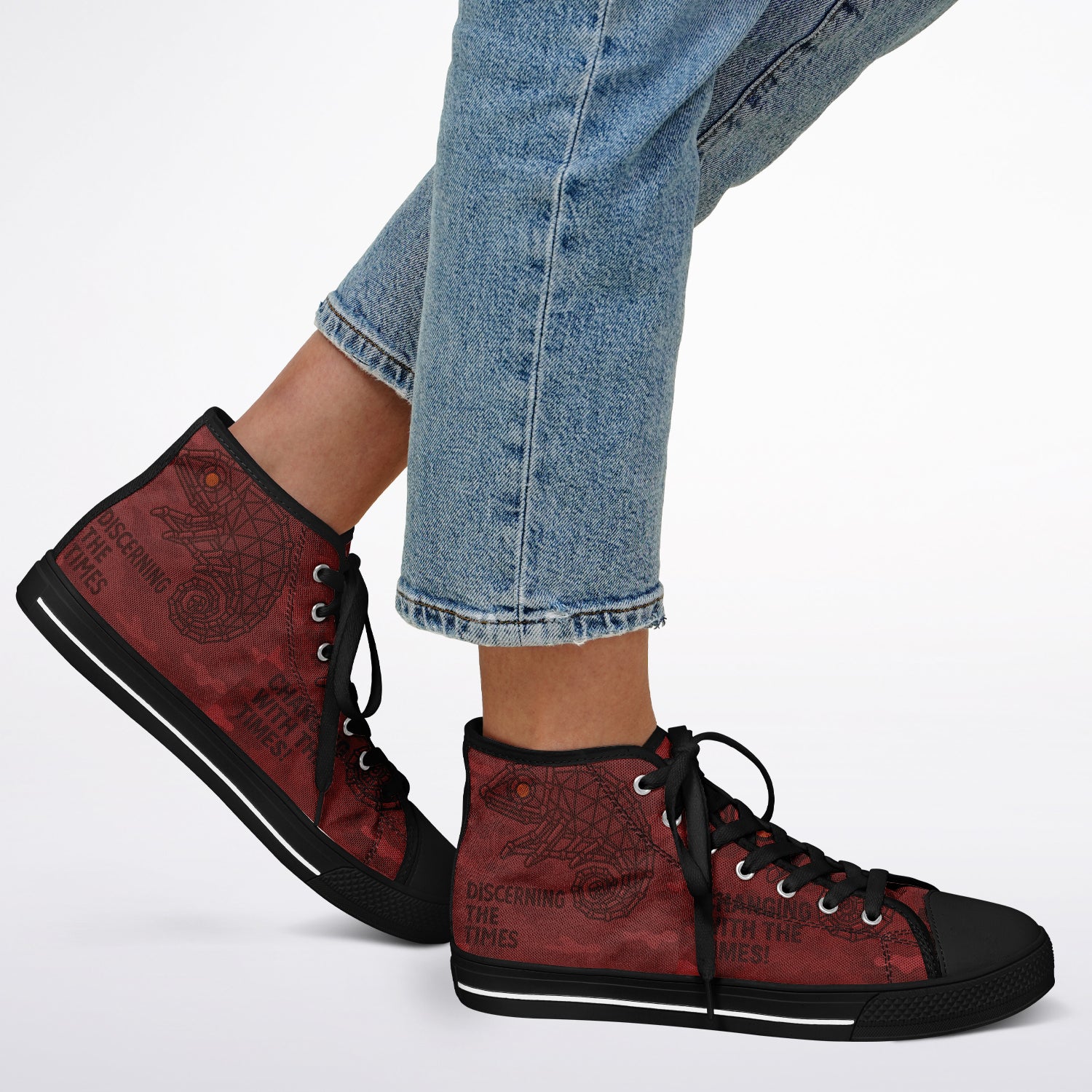 Urban Peak High Top Shoes - AOP