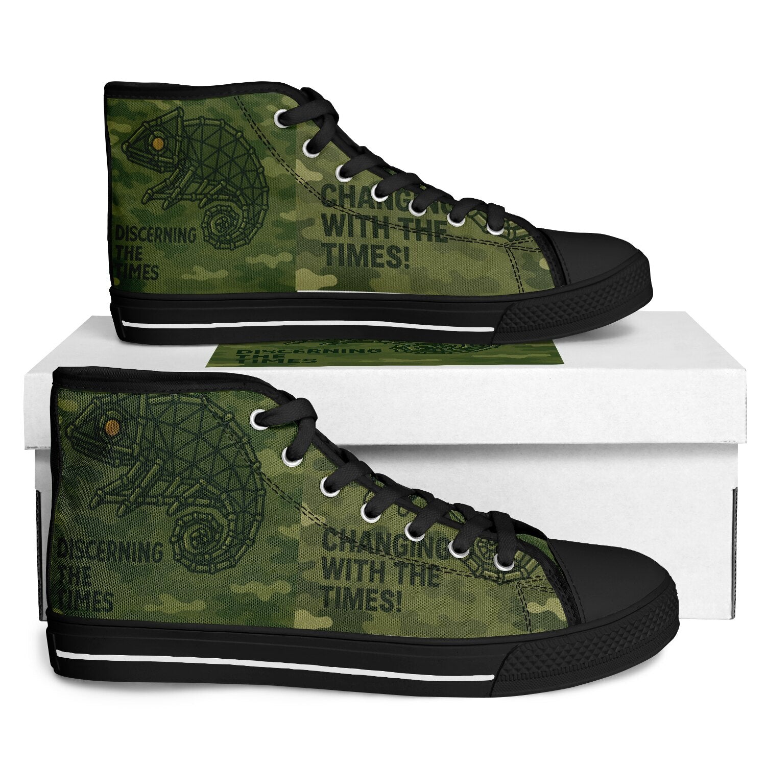 Urban Peak High Top Shoes - AOP