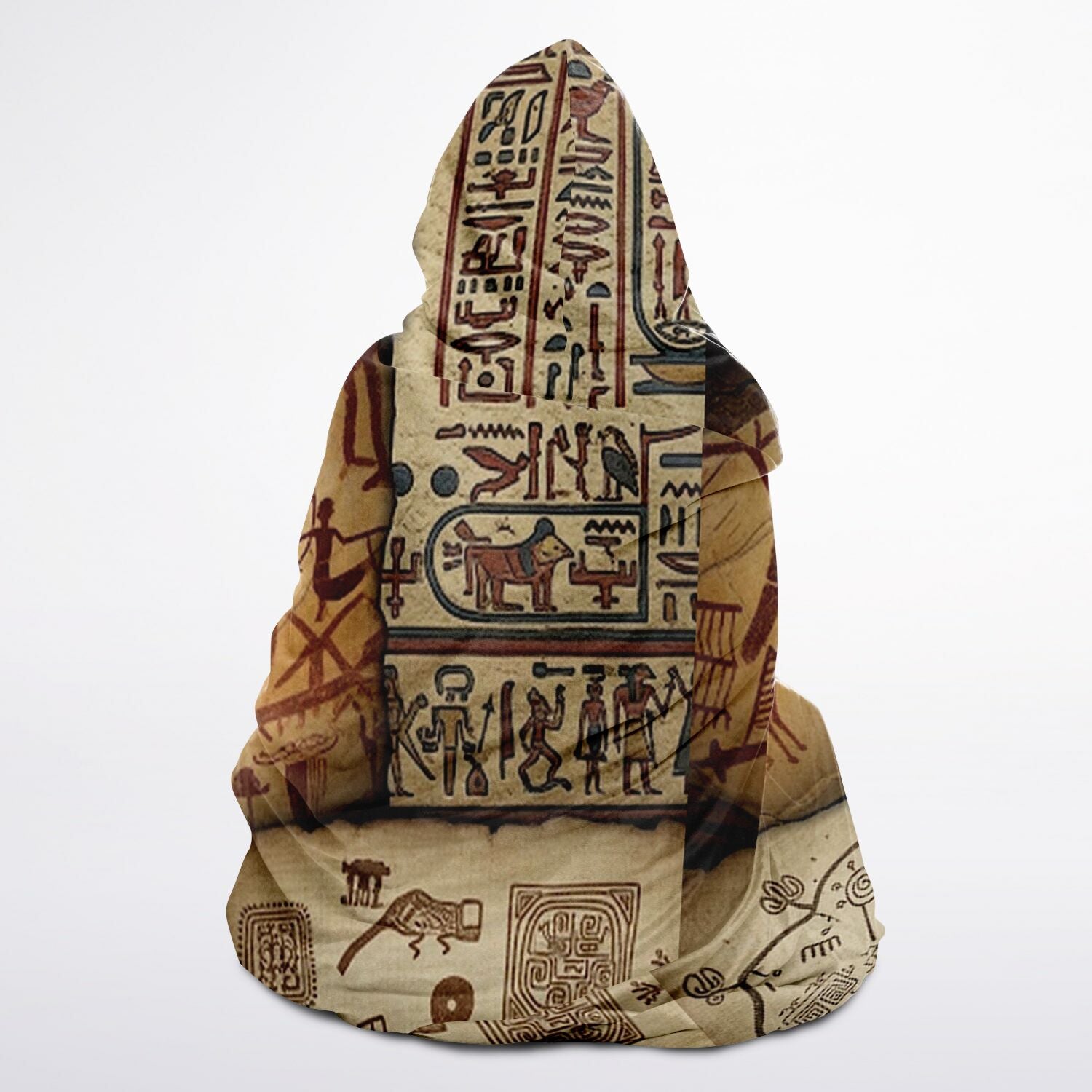 Hooded Blanket Micro Fleece - AOP