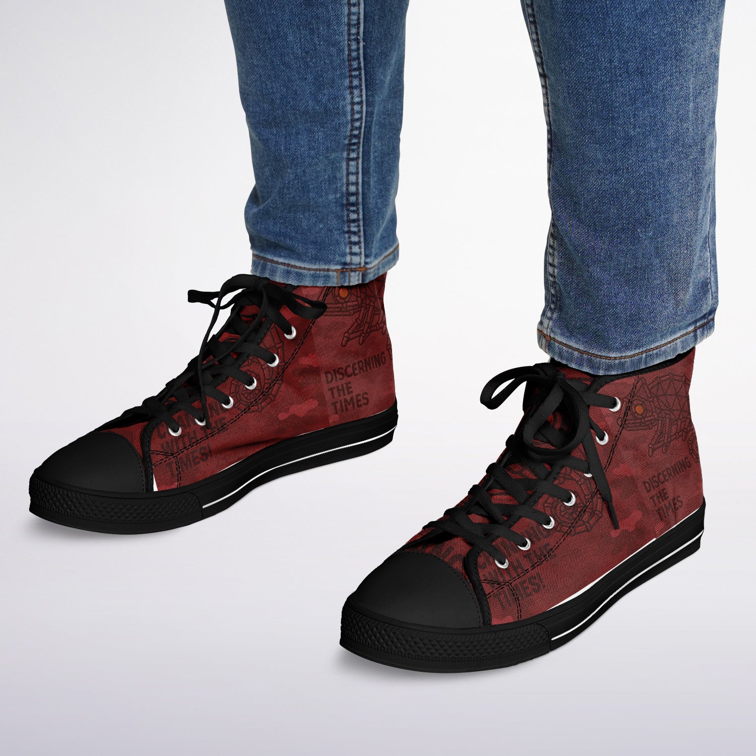 Urban Peak High Top Shoes - AOP