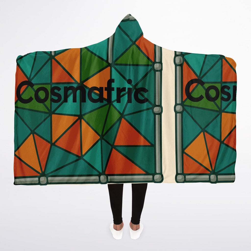 Hooded Blanket Sherpa - AOP