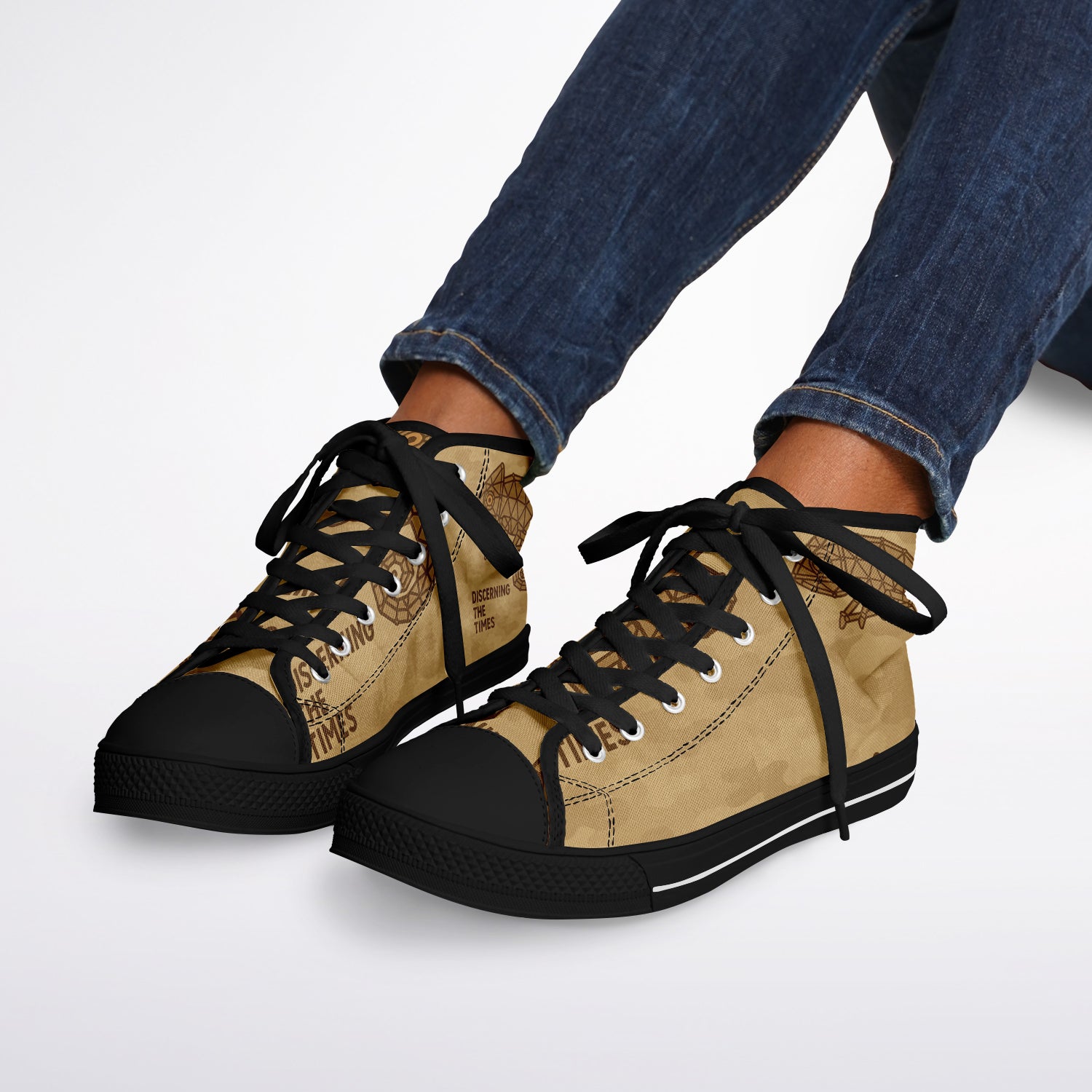 Urban Peak High Top Shoes - AOP
