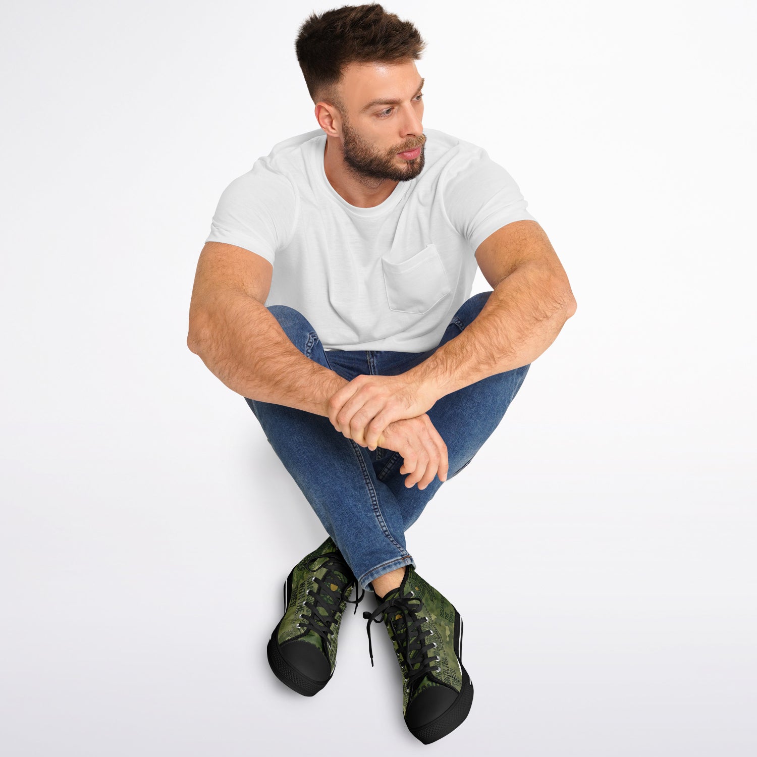 Urban Peak High Top Shoes - AOP
