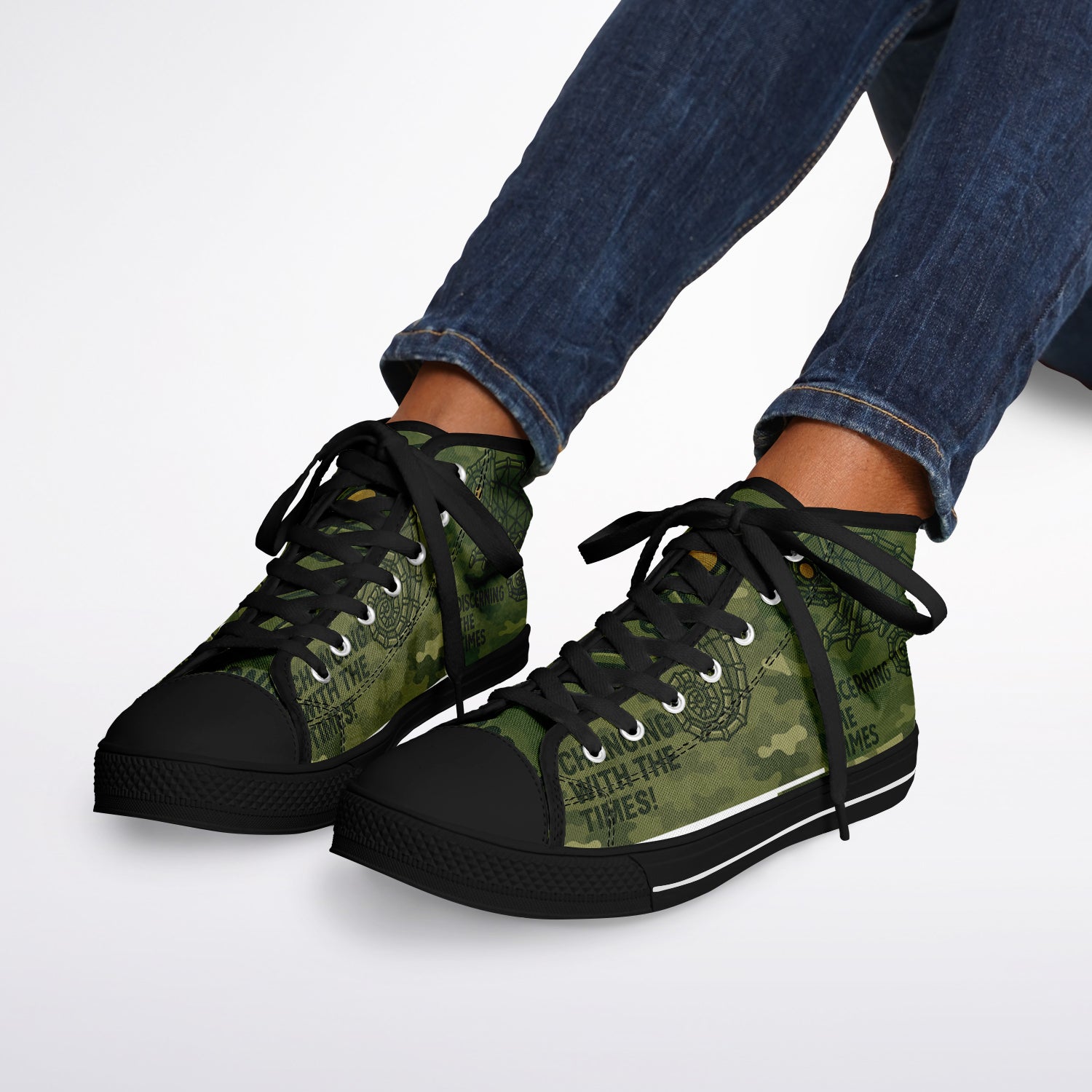 Urban Peak High Top Shoes - AOP
