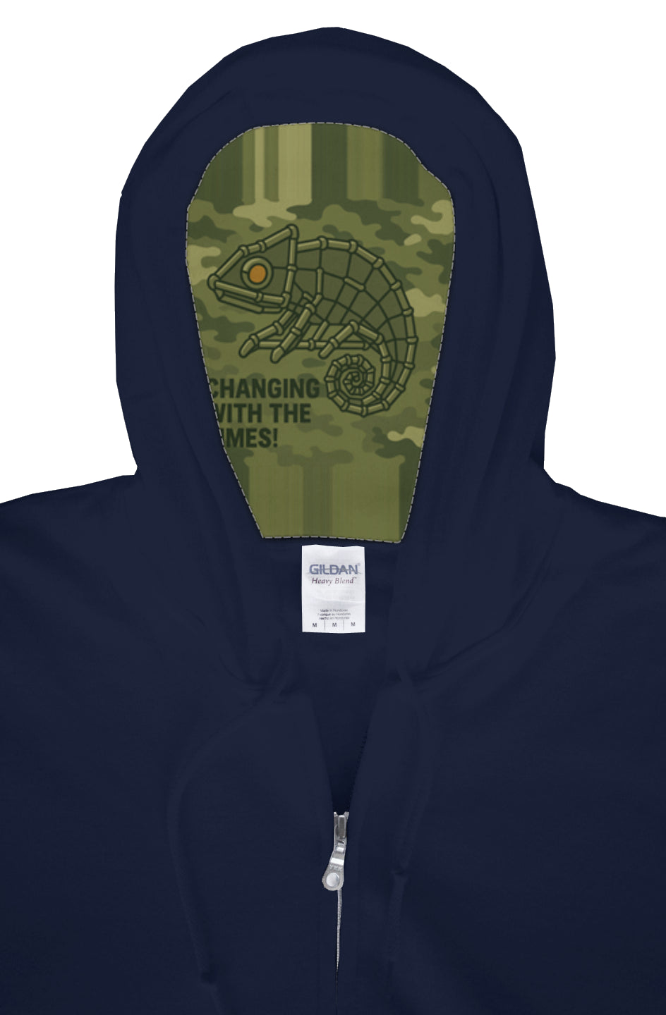 gildan zip hoody