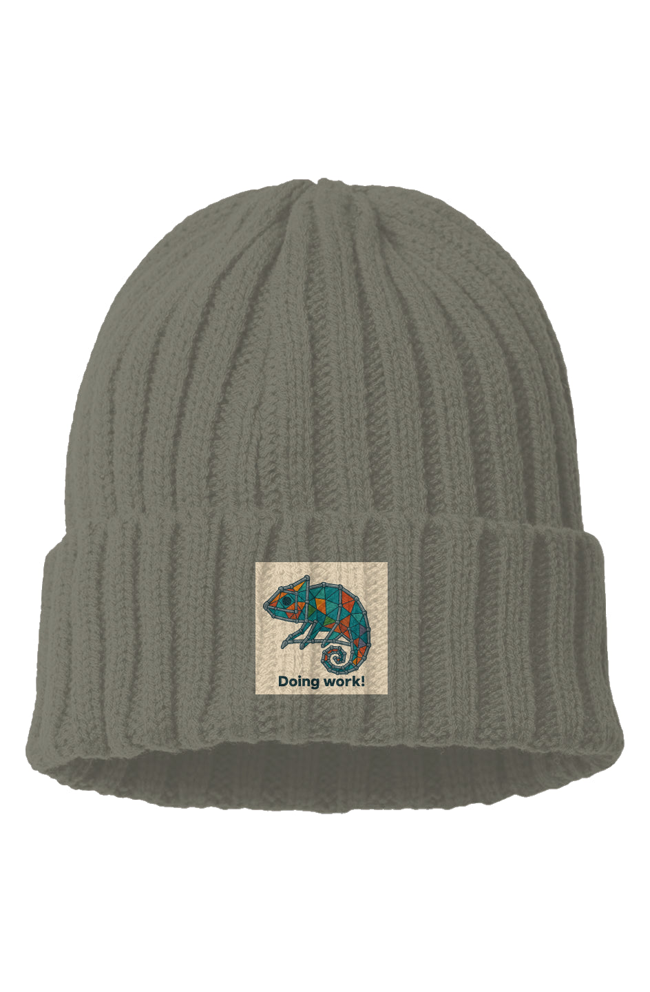 Sustainable Cable Knit Beanie