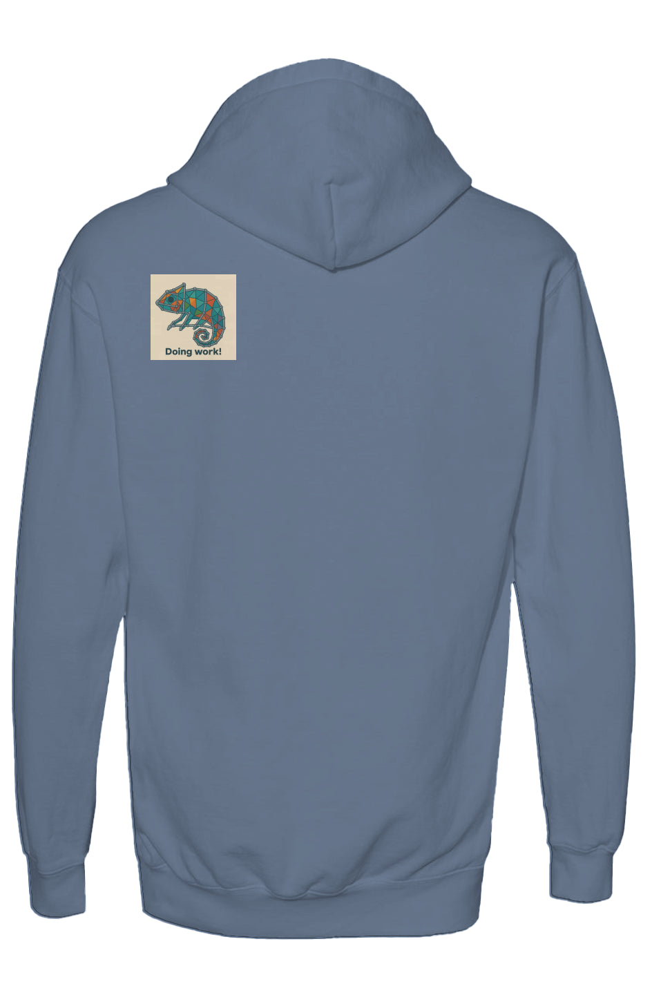 Garment-Dyed Hooded Sweatshirt