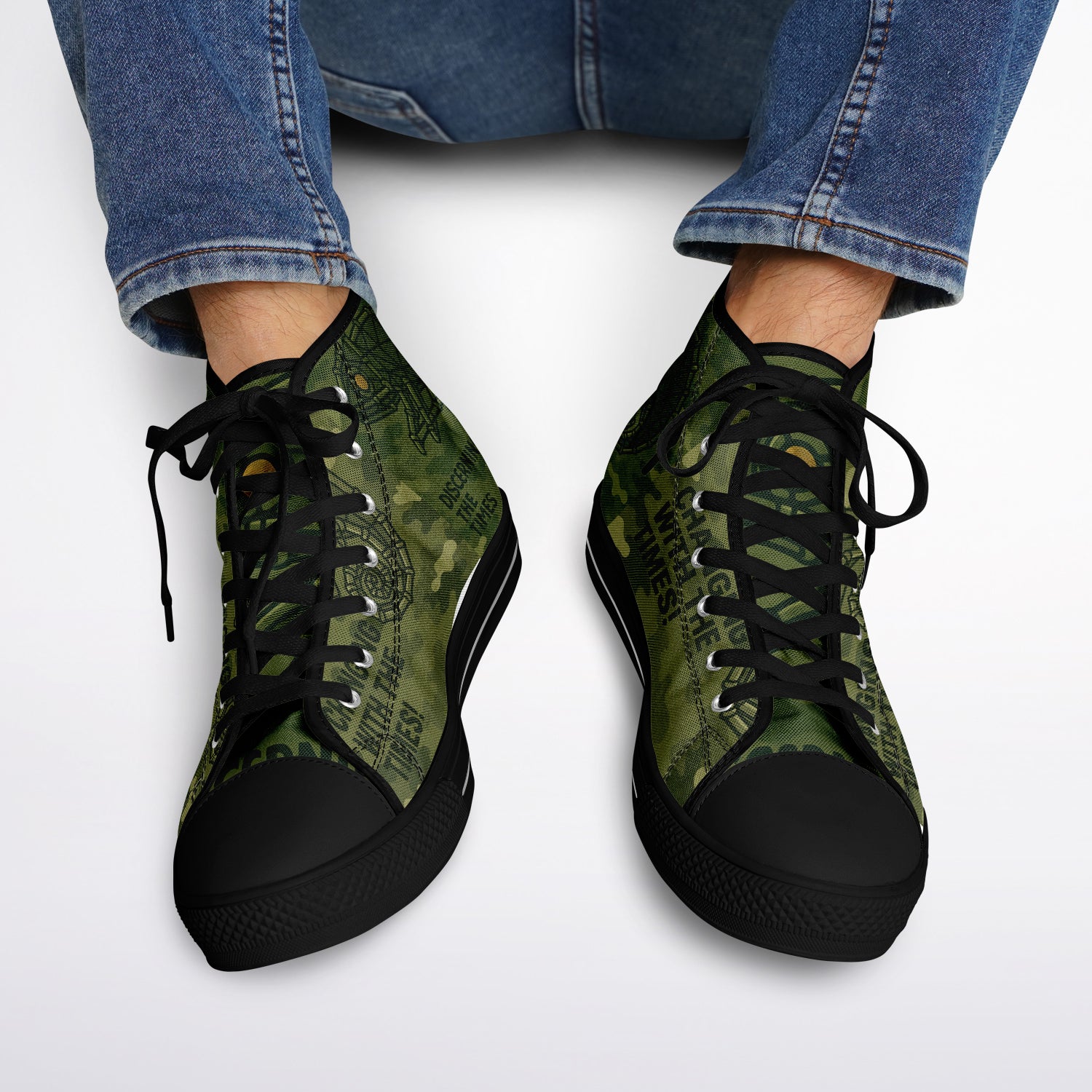 Urban Peak High Top Shoes - AOP