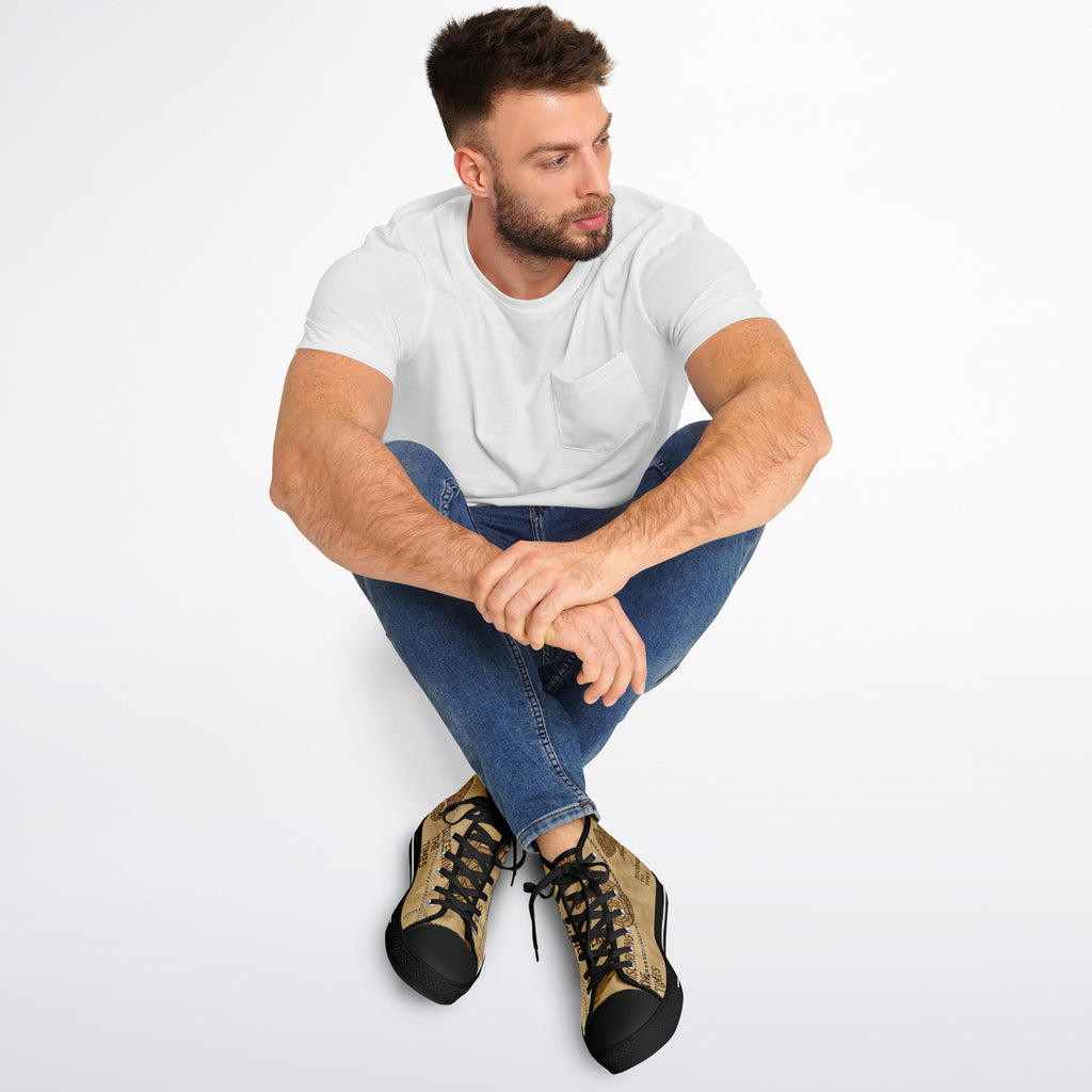 Urban Peak High Top Shoes - AOP