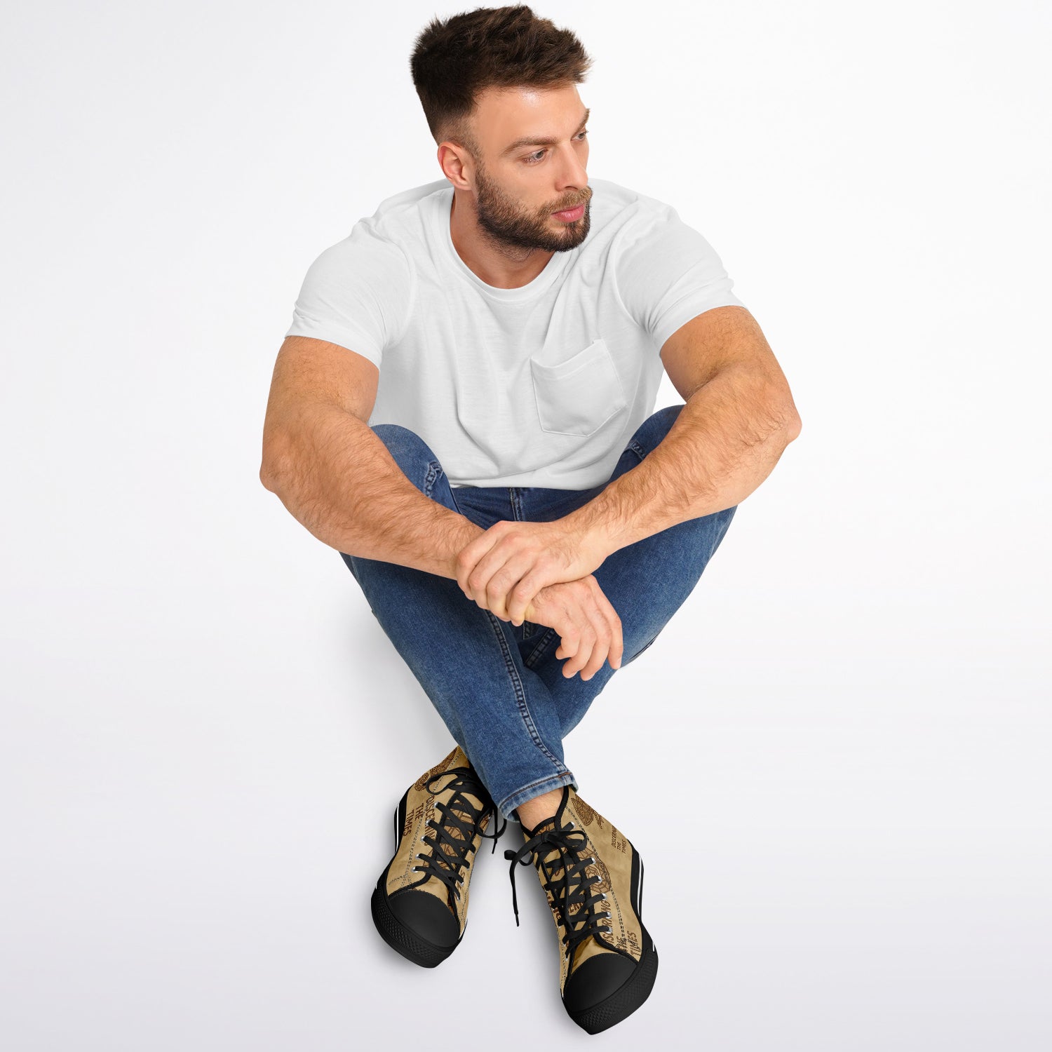 Urban Peak High Top Shoes - AOP