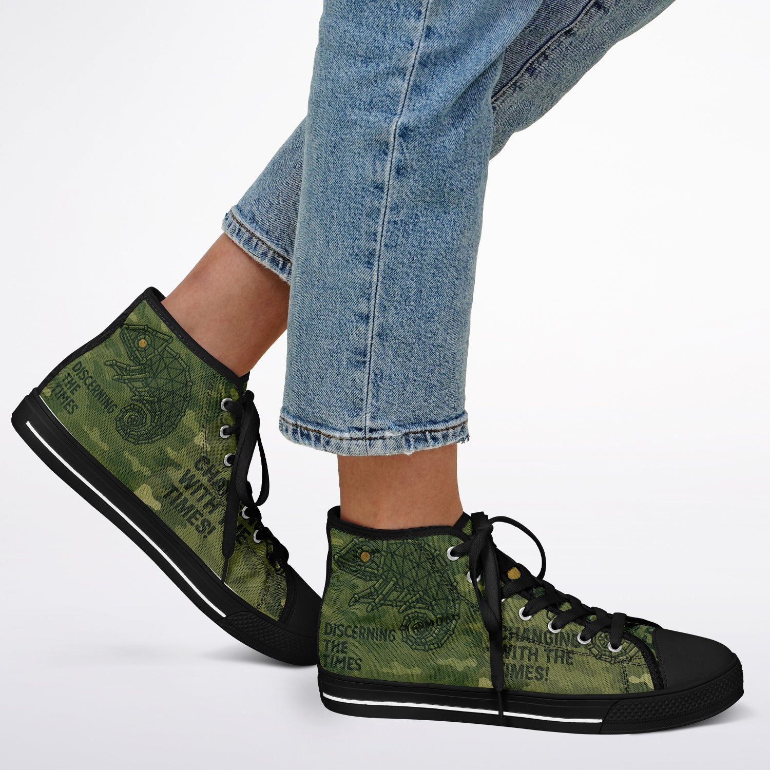 Urban Peak High Top Shoes - AOP