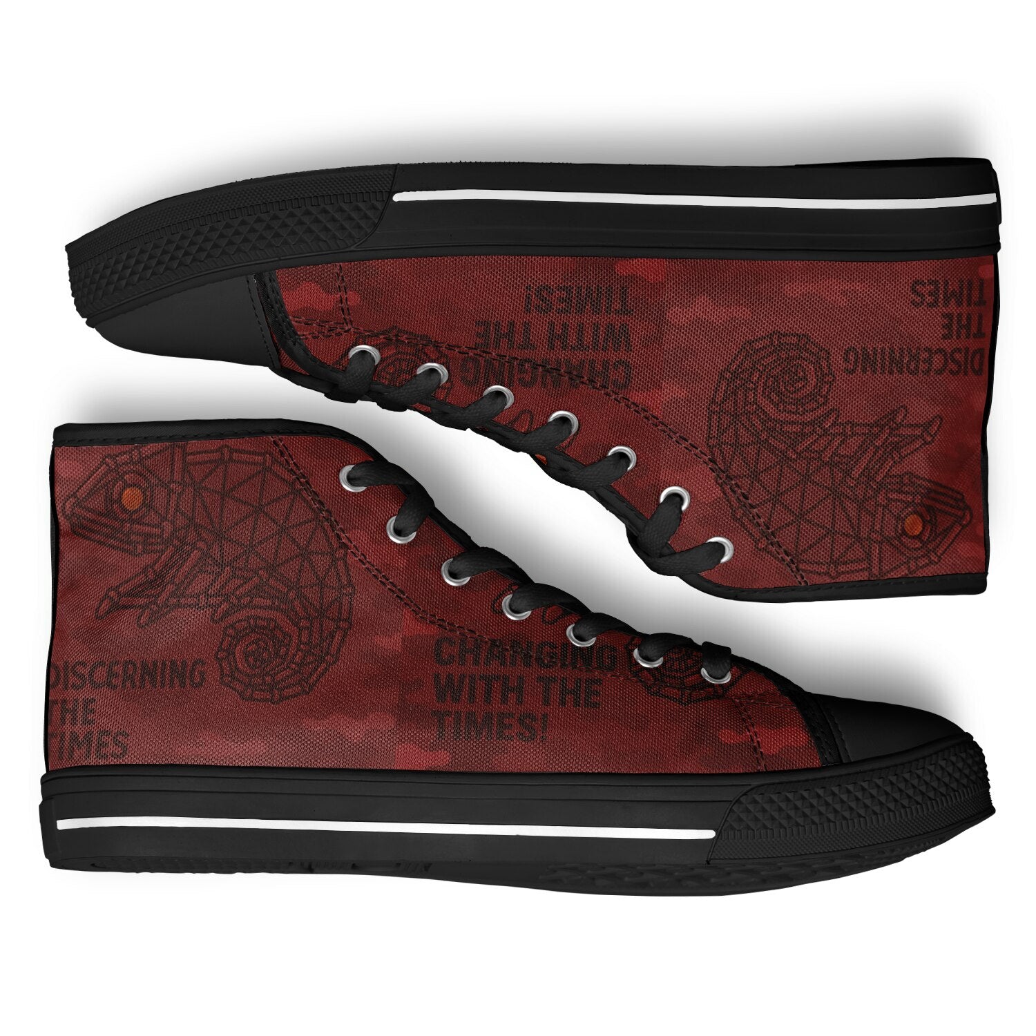 Urban Peak High Top Shoes - AOP