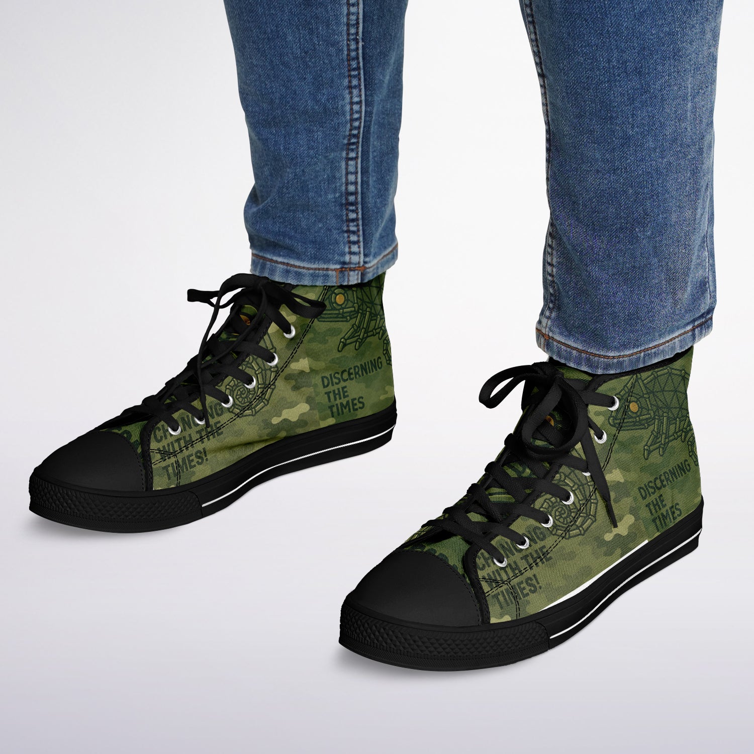 Urban Peak High Top Shoes - AOP