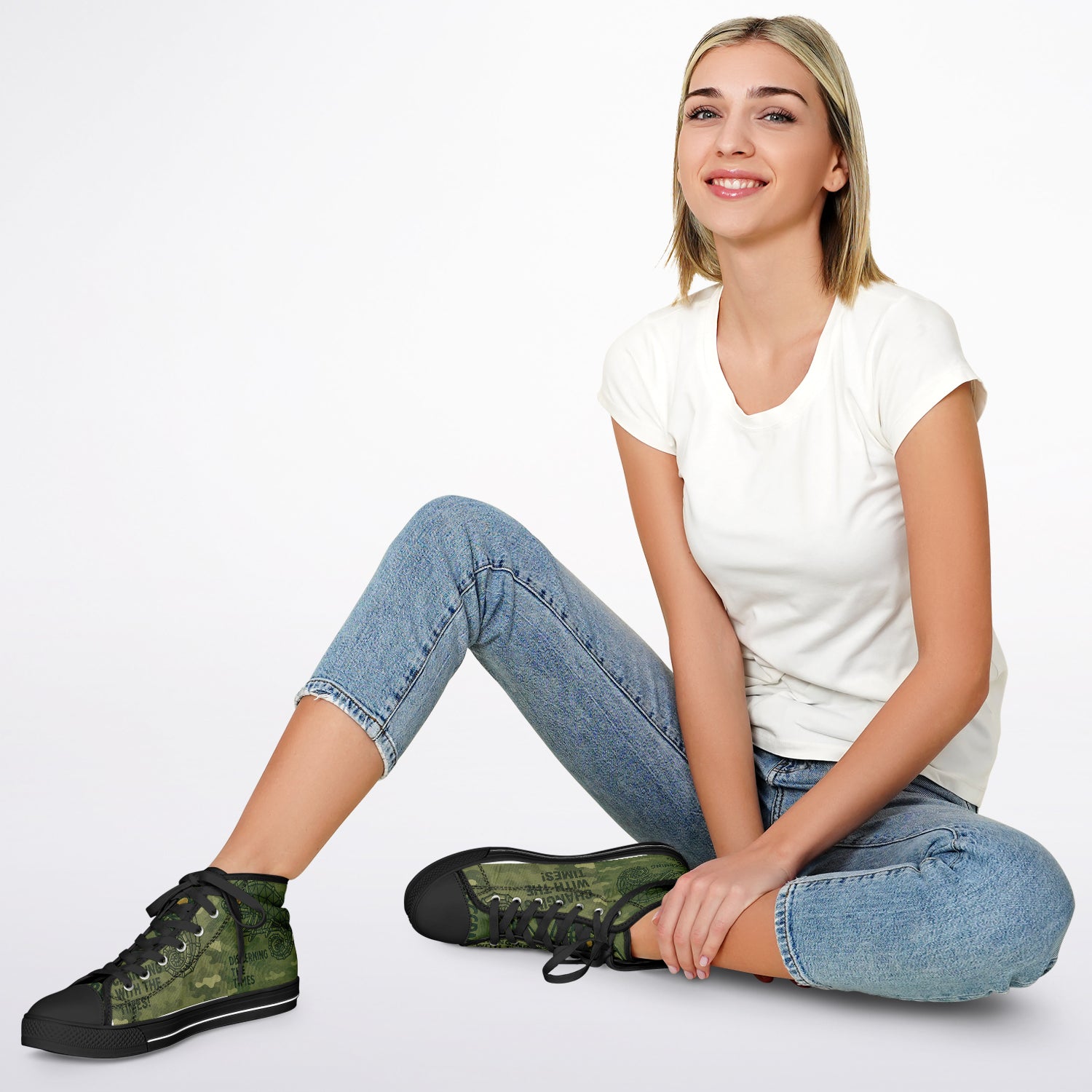 Urban Peak High Top Shoes - AOP